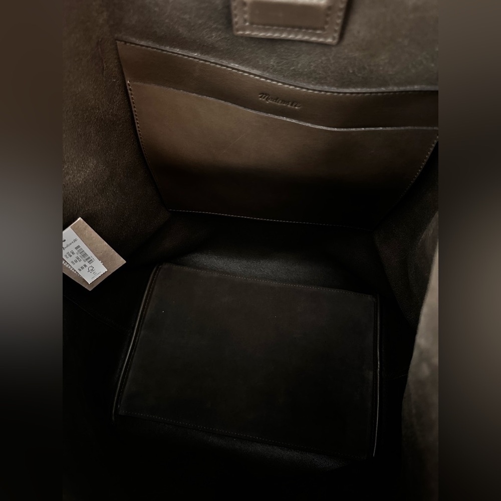 Madewell aged olive XL bucket tote - Picture 10 of 15